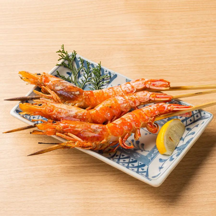 赤海老一本焼き